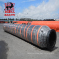 Rubber self-floating hose for dredgers floating pipeline